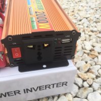 !Промо Нови UKC 12V или 24V -220V, 4000 W Висококачeствен мощен инвертор за автомобил или камион, снимка 6 - Аксесоари и консумативи - 39429653