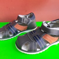 Английски детски сандали естествена кожа-3 цвята, снимка 15 - Детски сандали и чехли - 28299374