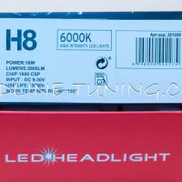 LED крушки Н8  18w 6000к, снимка 5 - Аксесоари и консумативи - 28507940