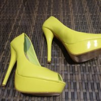Екстравагантни обувки на ток, снимка 3 - Дамски обувки на ток - 26998781
