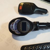 MP3 FM трансмитер за кола - SD & USB Flash.Като нов е, снимка 4 - Аксесоари и консумативи - 27399070