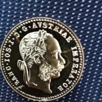 златна монета 1 австрийски дукат Франц Йосиф, снимка 3 - Нумизматика и бонистика - 35445500