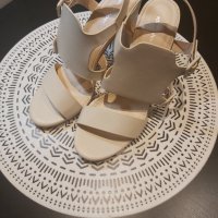 Елегантни дамски токчета сандали Ideal Shoes, 40 номер, НОВИ, снимка 10 - Дамски обувки на ток - 35231216