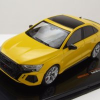 Audi RS3 2022 - мащаб 1:43 на IXO моделът е нов в PVC дисплей-кейс, снимка 7 - Колекции - 43516013