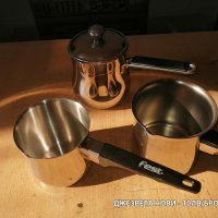 Продавам няколко джезвета за кафе или чай, алпака, снимка 3 - Прибори за хранене, готвене и сервиране - 13662963