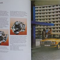 Ретро Рекламен проспект на автомобил Мерцедес Бенц 123  200D, 220D, 240D, 300D формат А4 1978 год., снимка 3 - Специализирана литература - 37284160