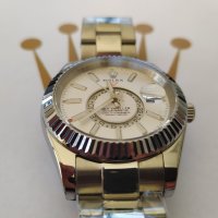 Мъжки часовник ROLEX SKY-DWELLER 42мм двойно часово време клас 5А+, снимка 5 - Мъжки - 28262427