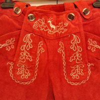 Оригинални баварски кожени панталони, Lederhose, снимка 1 - Къси панталони и бермуди - 43771007