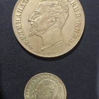 Златните княжески монети 1894 г., снимка 2 - Нумизматика и бонистика - 32316163