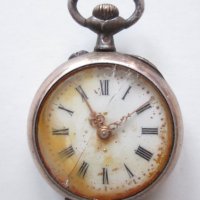 Стар джобен часовник с позлата, снимка 1 - Антикварни и старинни предмети - 37919678