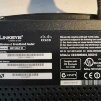 Рутер LINKSYS WRT54G2-DE /немска версия/, снимка 2 - Рутери - 28009251