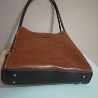 Твърда чанта Gucci естествена кожа, снимка 8 - Чанти - 28540338
