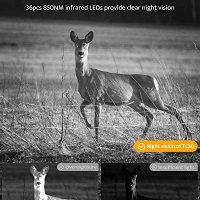 Нова 36MP 2K Камера за Дива Природа с Нощно Виждане, Водоустойчива, снимка 2 - Камери - 43657931