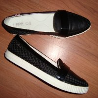 Geox Respira Mocassins - естествена кожа балеринки/мокасини, снимка 5 - Дамски елегантни обувки - 26996539