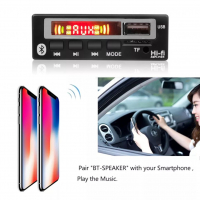 MP3 Player аудио модул за вграждане с Bluetooth 5.0, 5V/12V, Tf card, USB, Fm , снимка 12 - MP3 и MP4 плеъри - 36546834