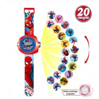 3D детски часовник прожектор Спайдърмен, снимка 1 - Детски - 28033793