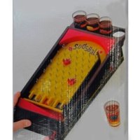 Алкохолен пинбол с чашки игра за напиване с шотове чаши Flippy Pinball , снимка 1 - Аксесоари за кухня - 44118088