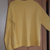 Есенна спортна жълта блуза с апликация и камъни, снимка 3 - Блузи с дълъг ръкав и пуловери - 43085584