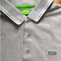 Hugo Boss Green Label Paddy Grey Polo Shirt - страхотна мъжка тениска КАТО НОВА, снимка 2 - Тениски - 33050601