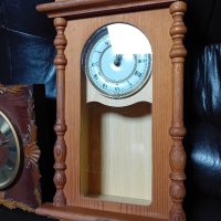 Ретро  дърворезбован  часовник, снимка 3 - Колекции - 43458196