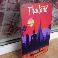 Метална табела Тайланд екзотика екскурзия Далечния изток Азия, снимка 2 - Декорация за дома - 44865572