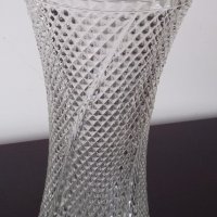 Голяма кристална ваза., снимка 10 - Вази - 35552685