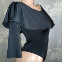 Forever 21- S- Черно боди бикина с голи рамене , снимка 9 - Бельо - 43567446