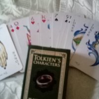 Tolkien's characters Playing cards издателство Бард , снимка 1 - Специализирана литература - 37682656