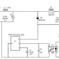 NCP1014ST65T3G контролер за импулсни захранвания в корпус SOT-223, снимка 4 - Друга електроника - 35530389
