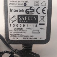 Захранване/ зарядно 5V 0.55A Mini USB D-link , снимка 1 - Кабели и адаптери - 26276874