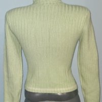 Хипер еластично зелено поло / блуза от M до 3XL / унисайз , снимка 5 - Блузи с дълъг ръкав и пуловери - 16700847