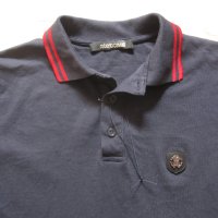 Roberto Cavalli мъжка тениска риза с яка М размер, снимка 2 - Тениски - 40297649
