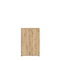 Скрин от ПДЧ с две врати в светъл дървесен цвят , снимка 1 - Шкафове - 43084496
