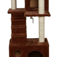 Комплект за игра за котки Agnetha 60/55/181cм. с приключенска площадка, внос от Германия, снимка 2 - За котки - 36437972