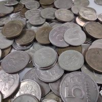Лот от над 200бр. монети с номинал от 1, 2, 5 и 10 рубли, снимка 2 - Нумизматика и бонистика - 43238505