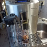 Кафеавтомат Делонги Примадона S де лукс работи перфектно и прави страхотно кафе и капучино , снимка 5 - Кафемашини - 43462446