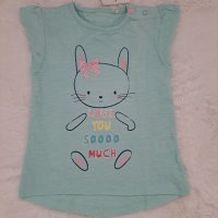 Нова тениска, снимка 1 - Бебешки блузки - 40815849
