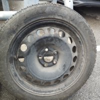 Зимни гуми с метални джанти 16 5х100, снимка 2 - Гуми и джанти - 43114064