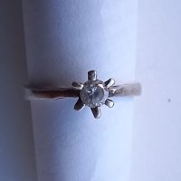 Сребърни дамски пръстени с камъни, снимка 12 - Пръстени - 43147211