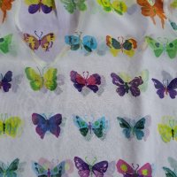 Нежна блузка с пеперуди, снимка 2 - Туники - 37373317