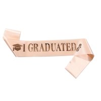 Абитуриентски шал: I Graduated - 5 Модела, снимка 6 - Шалове - 44070055
