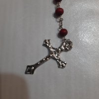 Броеница за молитва Католическа, снимка 4 - Колиета, медальони, синджири - 43925164