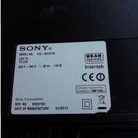 Sony KDL-40HX750 на части , снимка 1 - Телевизори - 26553672