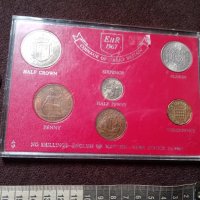 Лот гланц,UNC,Great Britain,1967,монети, снимка 6 - Нумизматика и бонистика - 43377825