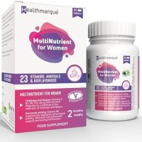 Нови Мултивитамини за Жени - 23 Витамини, Биотин, Йод - Еко Опаковка, снимка 1 - Други - 43498651