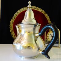 Бронзова кана,чайник,цветя. , снимка 5 - Антикварни и старинни предмети - 36914650