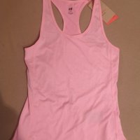 Нов розов спортен потник дамски S размер H&M, снимка 2 - Спортни екипи - 35369044