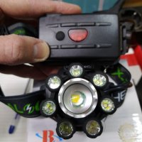 ЧЕЛНИК фенер с акумулаторни LI -ION батерии и мощни 3 LED диоди, снимка 6 - Къмпинг осветление - 35442686