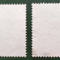 Австрия, 1958 г. - две марки от серия, с печат, архитектура, 1*38, снимка 2 - Филателия - 37614639