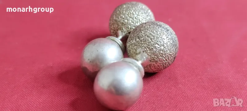 Сребърни обеци , снимка 1